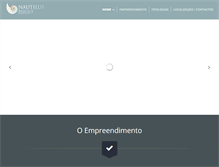 Tablet Screenshot of nautilusparque.net